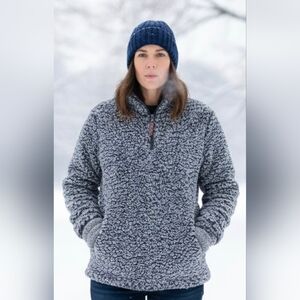 Weatherproof Women's Black and White Teddy Jacket Size M